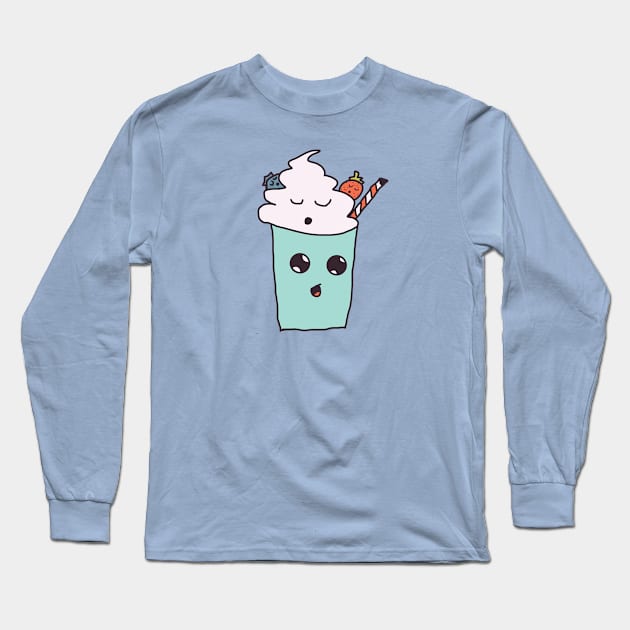 Smoothie Cuddle Party Long Sleeve T-Shirt by WhoElseElliott